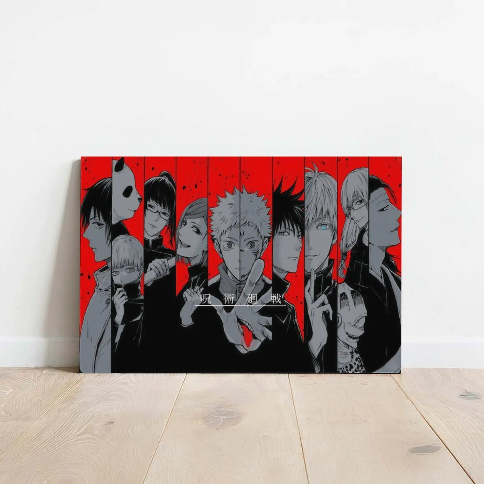 Jujutsu Kaisen Canvas Wall Art Prints - Stylish Home Decor for Otaku Bedrooms