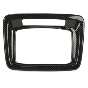 For 2019+ Chevy Silverado/GMC Sierra Reading Light Panel Cover Decorative Bezels Car Interior Accessories design accessory automotive carbon fiber red color decoration