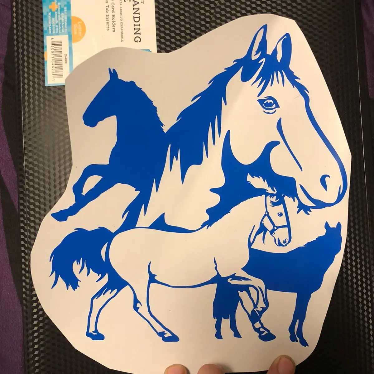 Horses decal