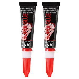 2pcs Acrylic Nails and Press On Nails Glue, The Best Nail Glue for Nails Tips, Long Lasting Nail Glue for Fake Nails Tips Nail Glue Gel Multicolor