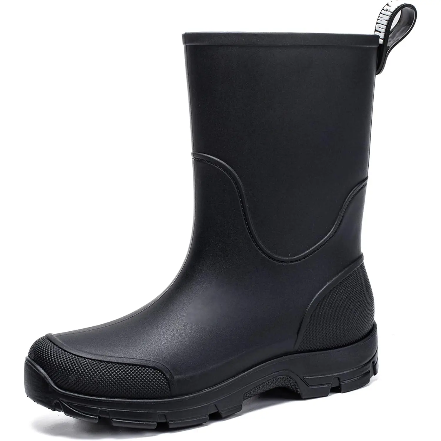 Waterproof Rain Boots for Men and Women Lightweight Slip Resistant Fishing Deck Garden Mid-calf Outdoor Work Booties