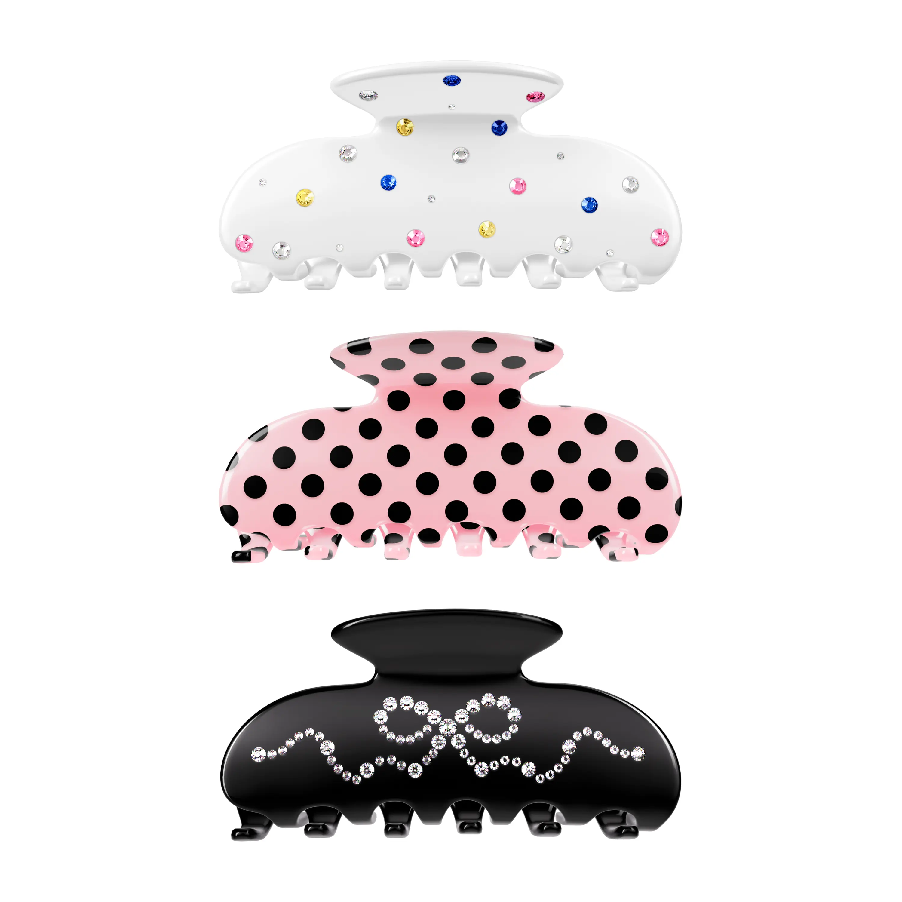 Holiday Party Hair Clip Bundle