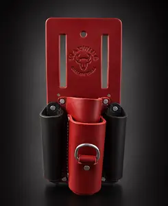 WAXWING Heavy Duty 4 Pocket Leather Plier Holder