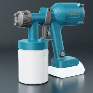 【Mother‘s Day Deal】TILSWALL Dreamer 400 Cordless Sprayer【Battery not included】500W HVLP Ultra-Light Portable Handheld Electrician Paint Spray Gun for Home Renovation FurnitureFlip Cabinets Fence Walls Doors