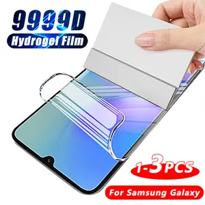 Hydrogel Film Screen Protector For Samsung Galaxy S23 S22 S21 S20 S10 Ultra Fe Note 20 10 9 Lite Plus Full Cover Not Glass Films