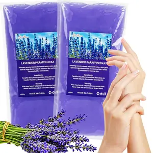 2 Pack Paraffin Wax Refills - Lavender Scented Paraffin Wax Blocks For Hand And Feet,Machine Refills Bath Feet Dry Skin,Hydration Nourish