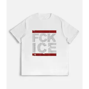 Fck Ice Distressed T-Shirt |   Unisex Cotton T-Shirt |   Unique Gift Tee
