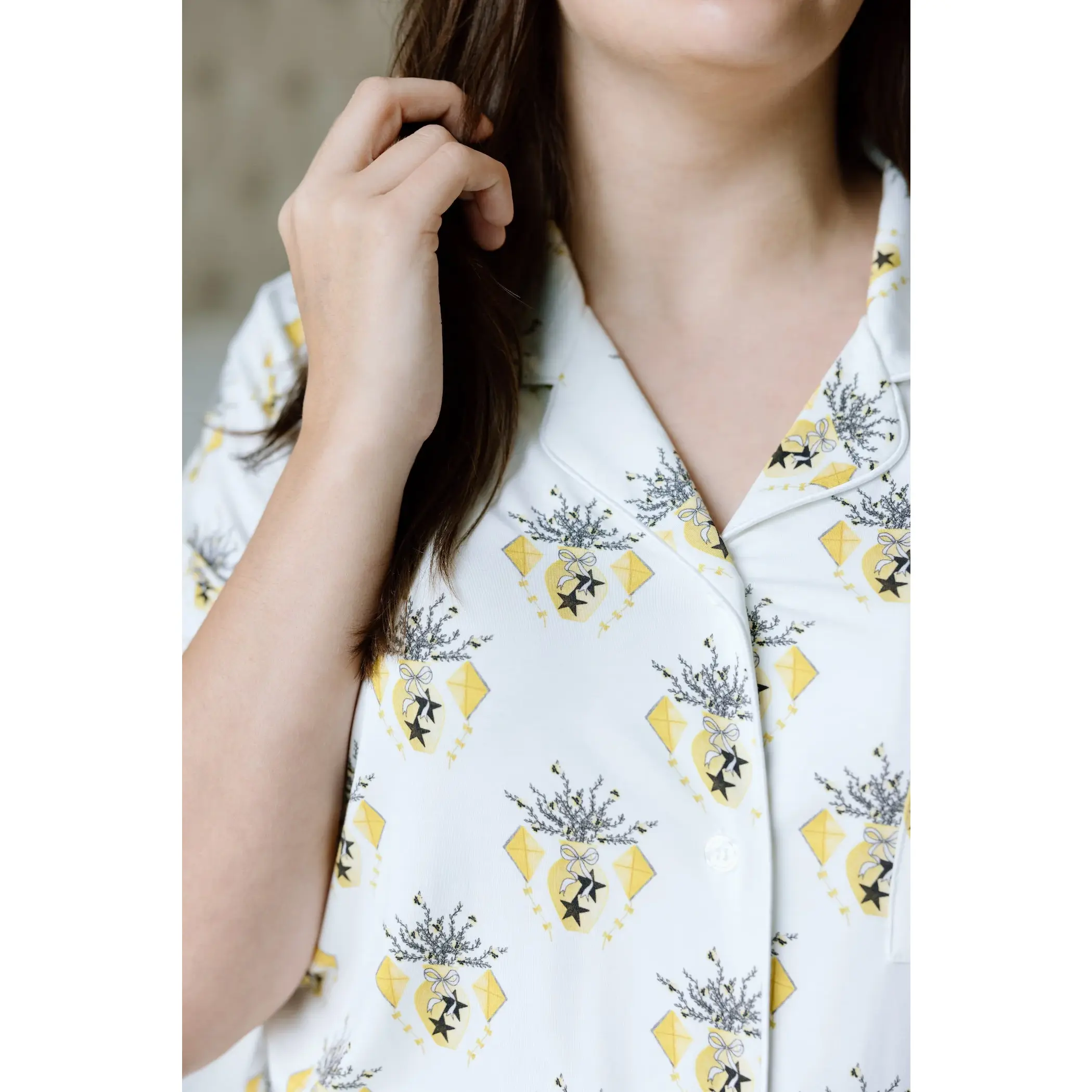 Kappa Alpha Theta Pajama Shorts Set