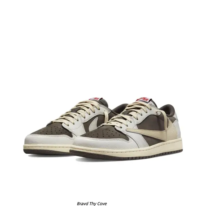 Charcoal Brown Cream Contrast Low Top Skate Shoes Vintage Off-White Gum Cushion Midsole Soft Full Leather Breathable Street Casual Sneakers Unisex