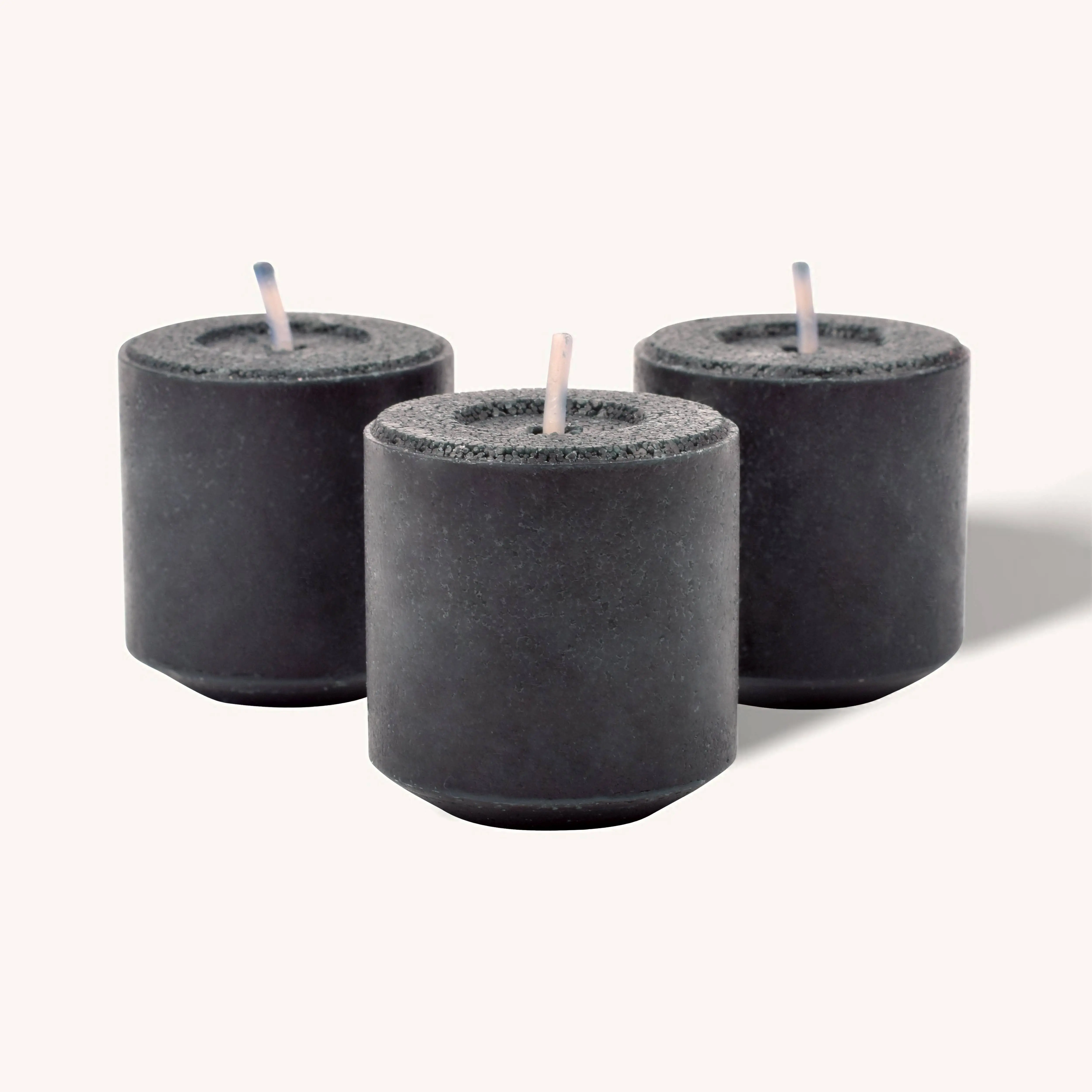 Scented Votive Candles with Wick - Black, 12 Hours Burn Time, 9 Pack, 1.4" x 1.4", Cozy Home Decor Room Decor Item