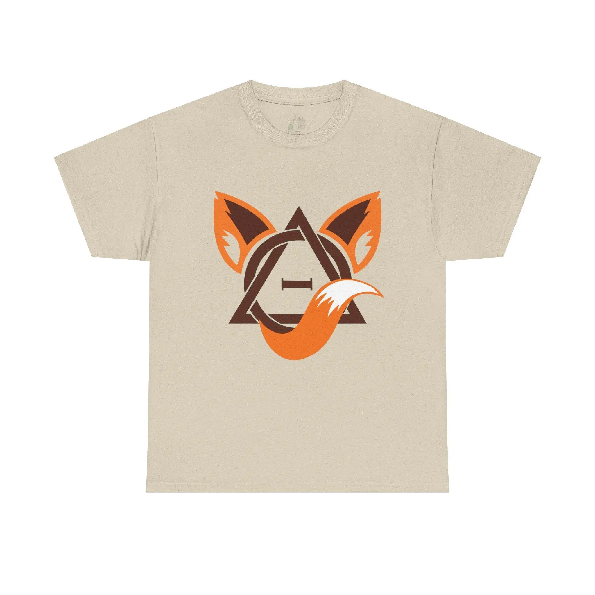 Therian Fox Ears T-Shirt Classic Fit 100% Cotton Therian Pride Symbol Animal Paws Masks Tails Fox Wolf Cat