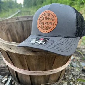 Thank You Oliver Hat - Charcoal/Black