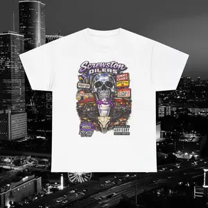 Screwston Oilers Skull Graphic Tee