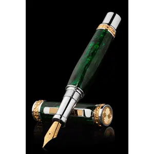 Closer Emerald Abalone Shell Fountain Pen