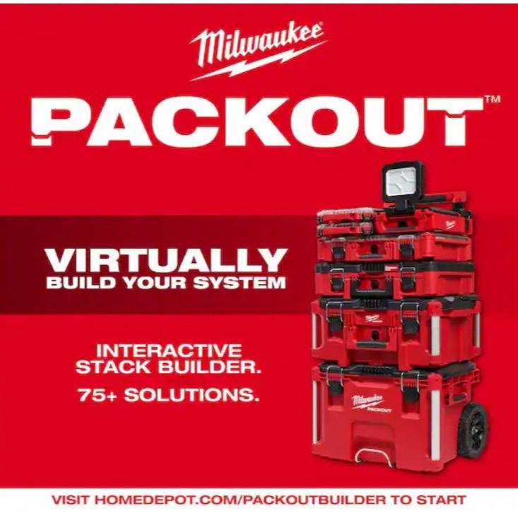 Milwaukee PACKOUT 22 in. Rolling Tool Box and 22 in. Large Tool Box