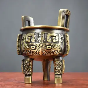 Ancient bronze imitation altar Feng Shui small ornament