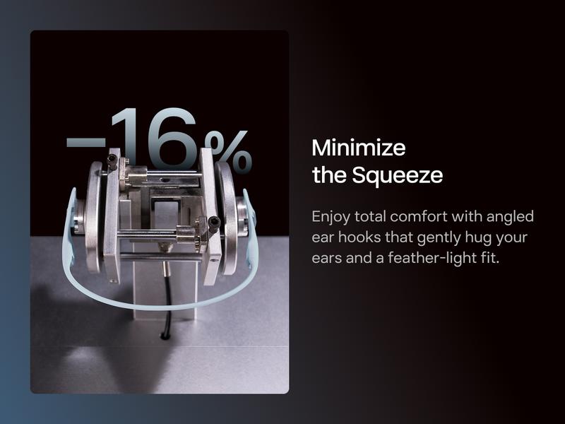 SHOKZ OpenRun Pro 2 - Open-Ear, Bone Conduction Sport Headphones - Sweat Resistant, Workout Headphones with Deep Bass and Smart Mic