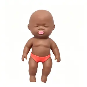 New Arrival Natasha Doll Black Version Blind Box Squishy Stress Relief Toy Soft Squeeze Sensory Fidget Toys for Kids Adults