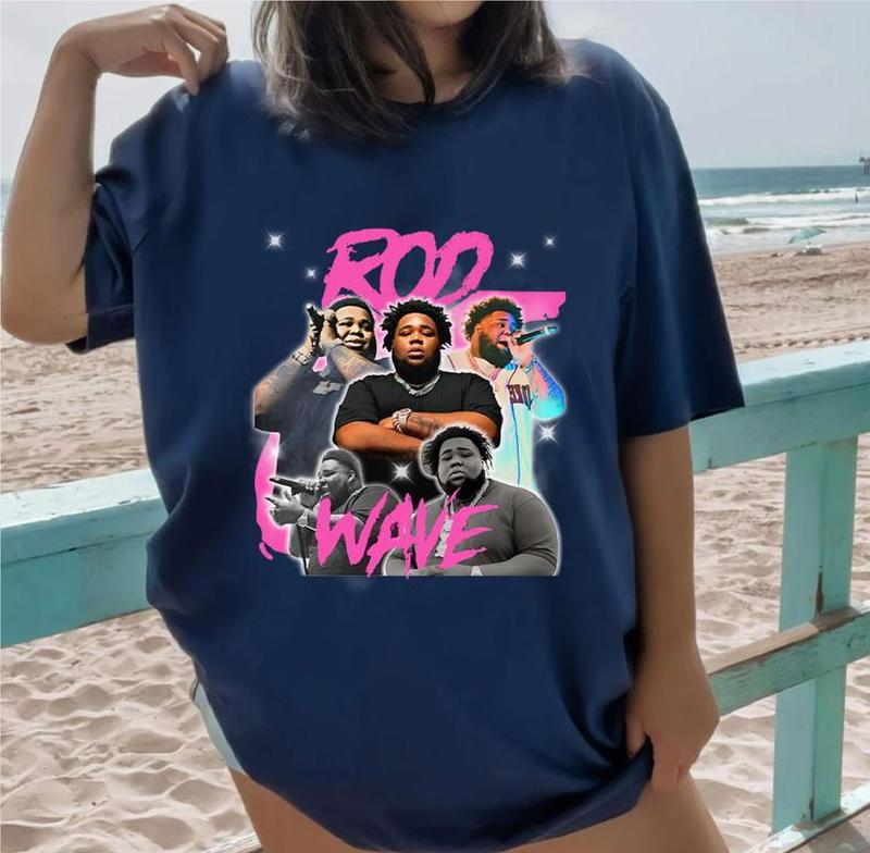 Pink Rod Wave Graphic Tee, Rod Wave Shirt - Gift For Women and Man Unisex Sweatshirt, Hoodie