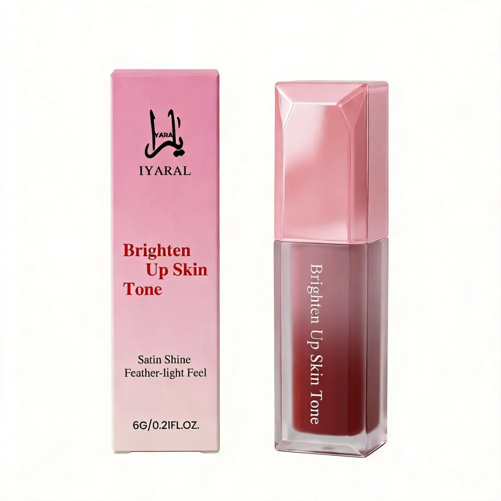 Herg Dual Lip Tint & Oil Pinot Noir & Bubble Berry, Double-Ended 2-in-1 Korean Lip Tint & Lip Plumper, Long-Lasting, Stocking Stuffers