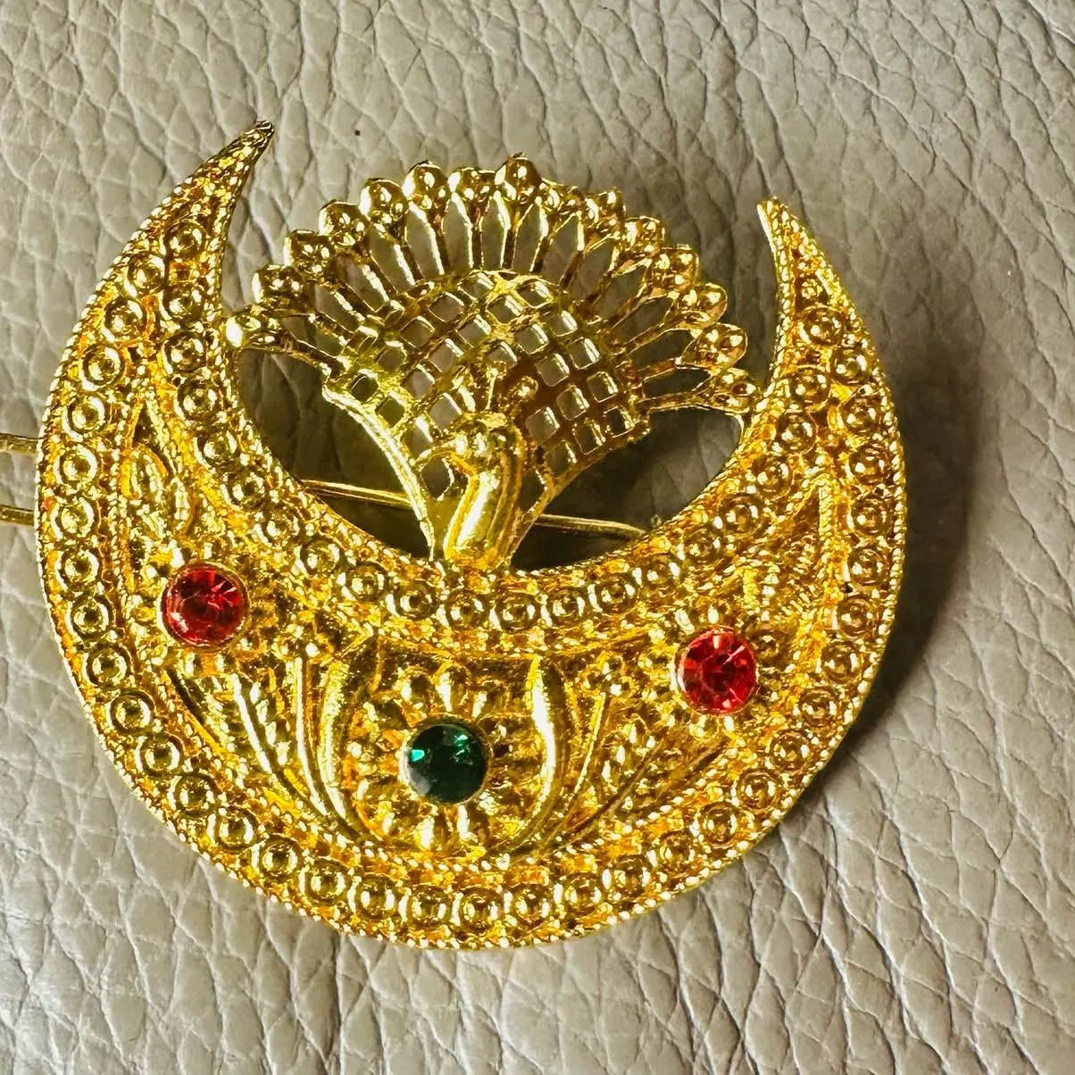 Nepali golden chandrama/ golden hair pin