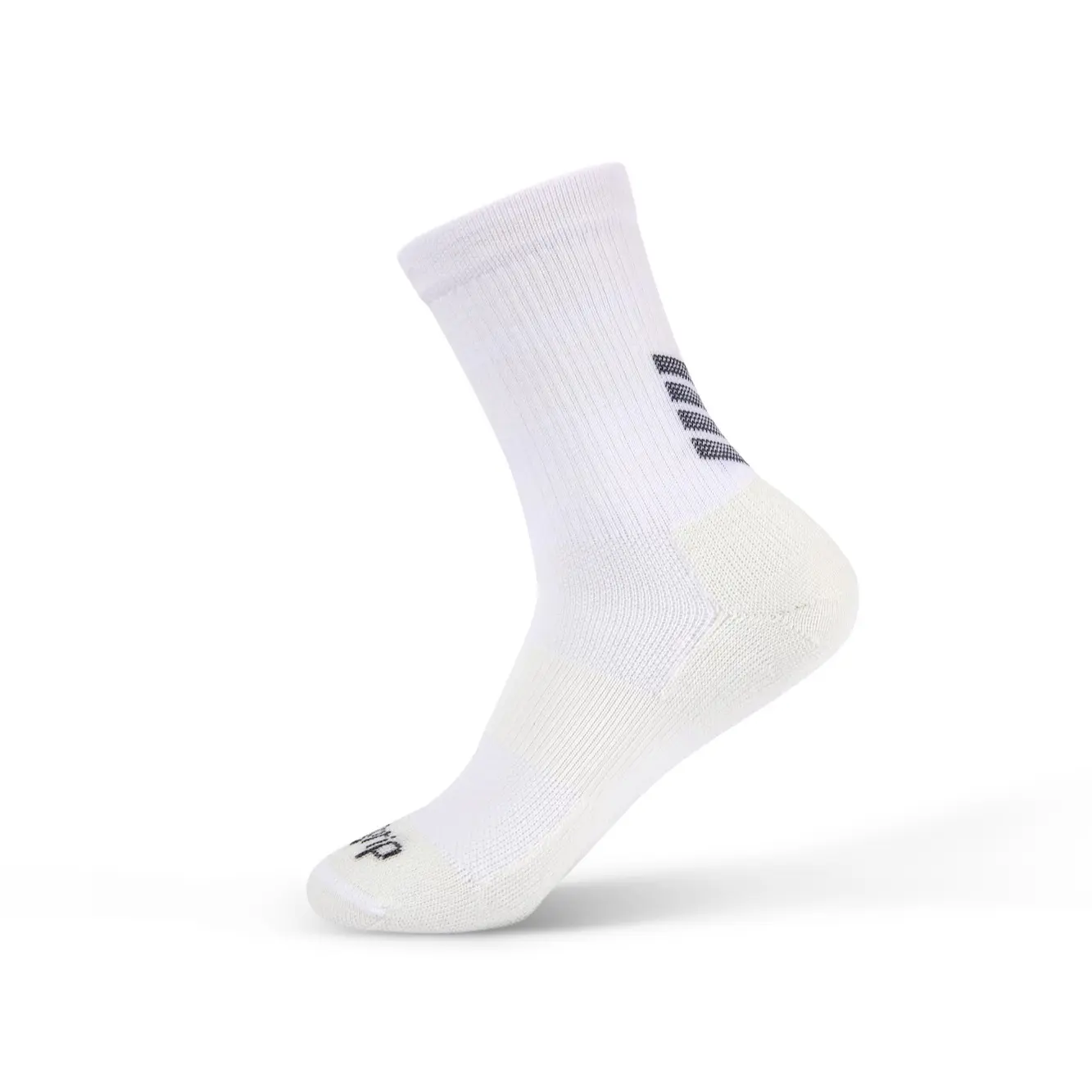 Teqnigrip Crew Grip Socks for Soccer, Football, Tennis & Pickleball