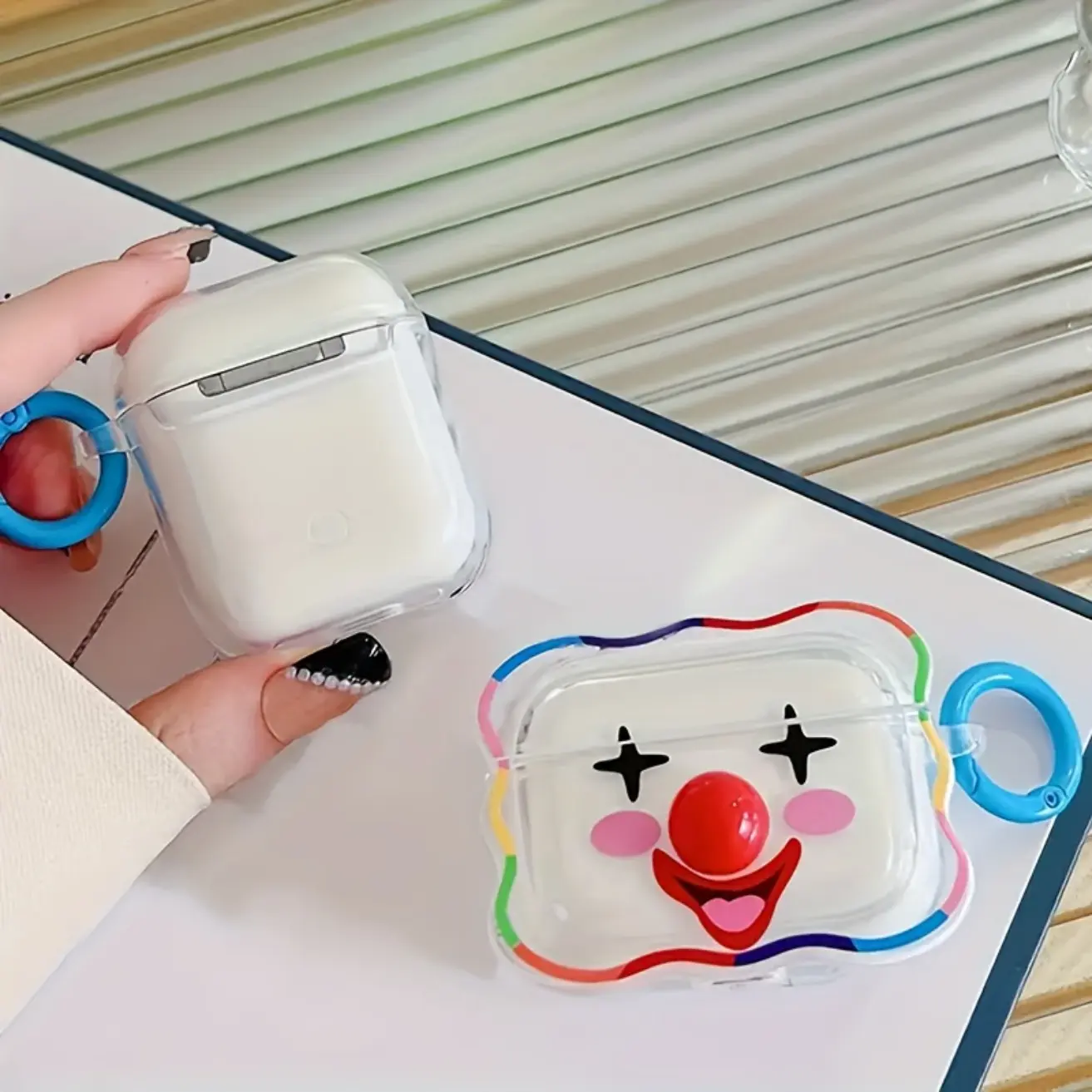 2026 New Clown-Themed for P/Pro Wireless Headphones, Soft TPU Protective Case, Scratch-Resistant And Shockproof Earbud Shell, Suitable for 2Nd/3Rd Generation
