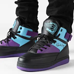 Patrick Ewing 33 Orion Strap (1RBE003-584) Black / Tourqoise / Purple