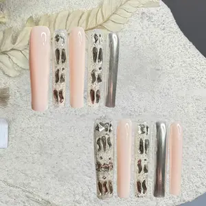J56 Foreign trade Europe and the United States ins style wear nail patches fake nails nail flakes cross-border wholesale