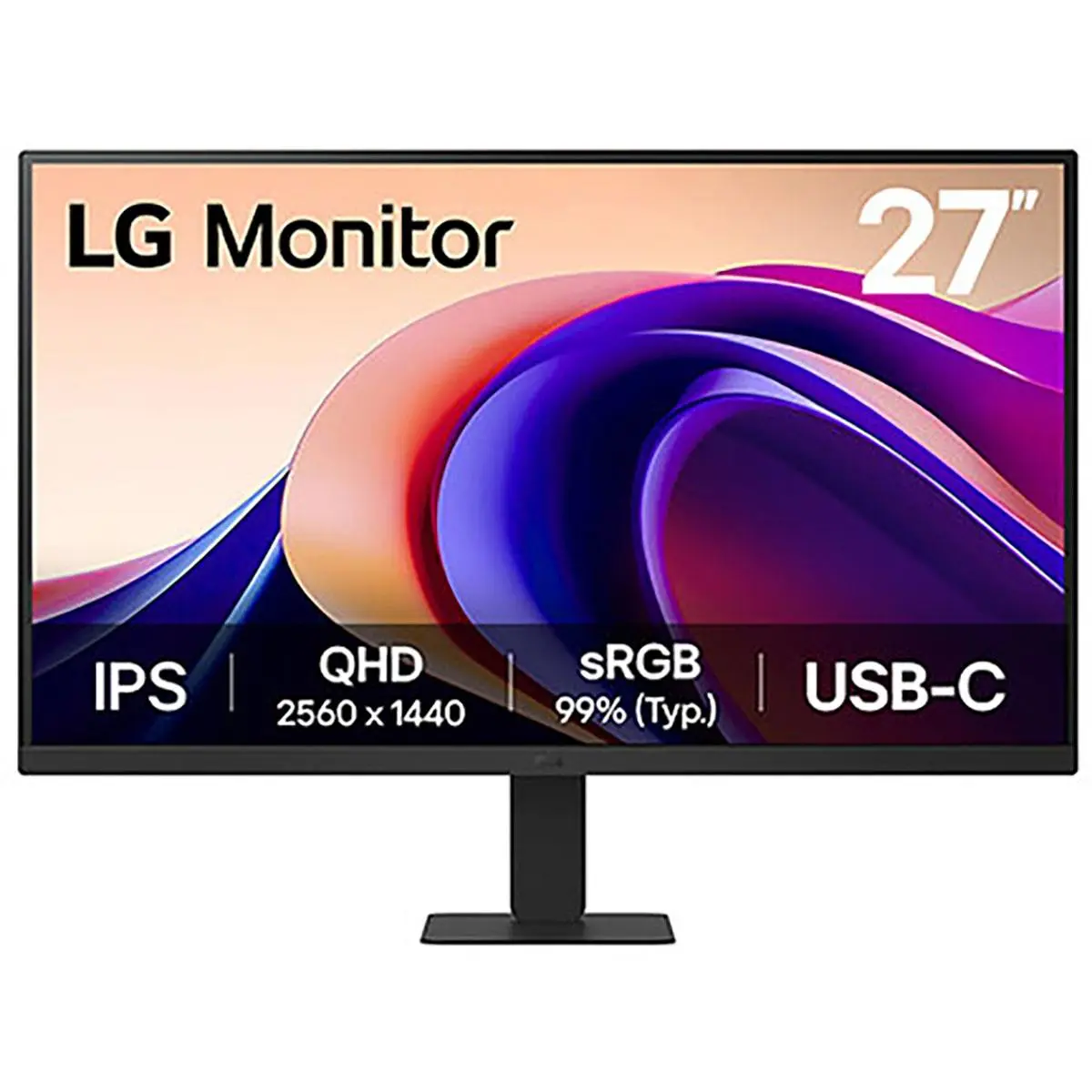LG 27BQ410B-B 27" 16:9 WQHD 100Hz IPS LCD HDR Monitor, Black