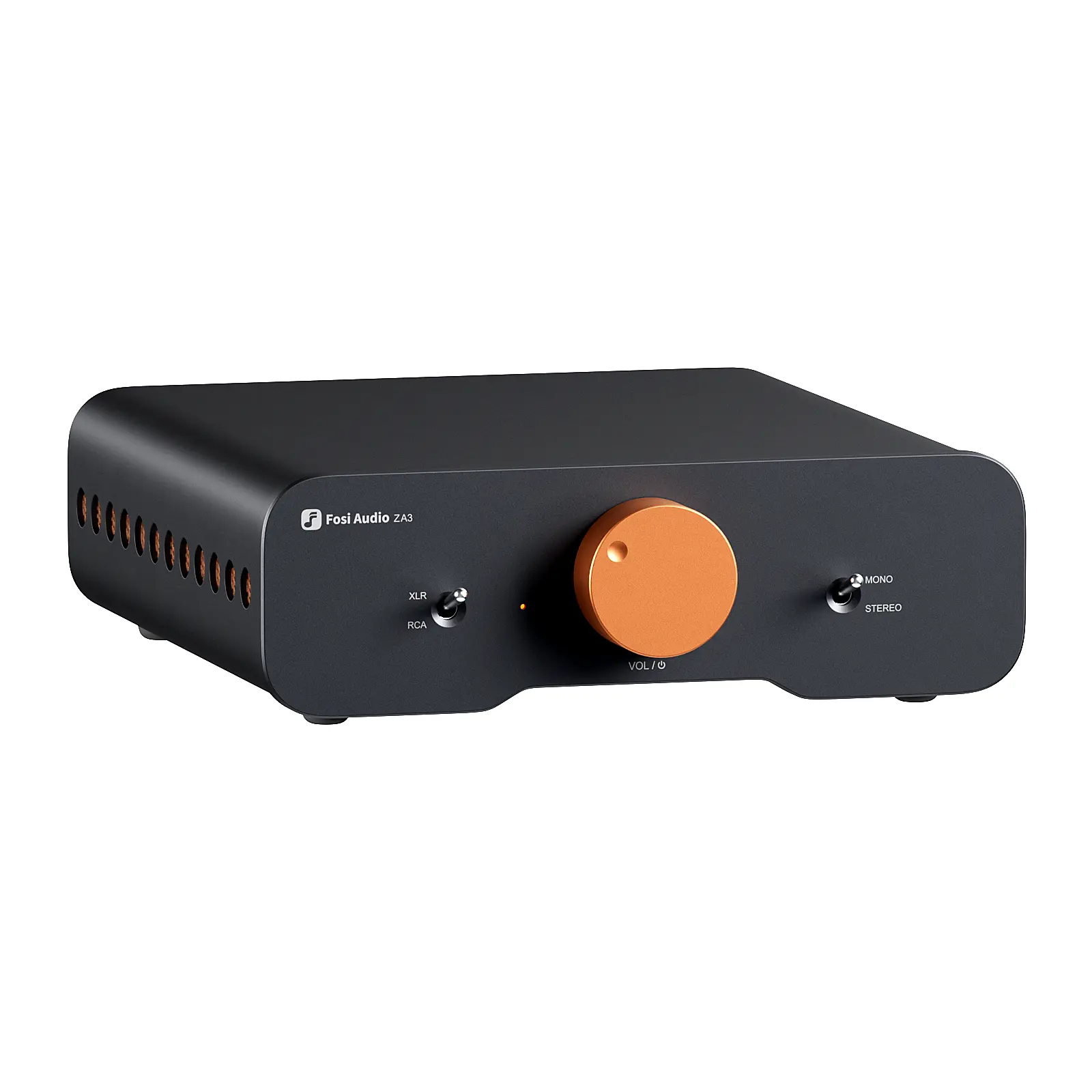 Fosi Audio ZA3 Balanced Stereo Amplifier - TPA3255 2-Channel Mini Home Audio Component, 48V Power Supply, Low-Noise Connector for Desktop Home Theater Passive Bookshelf/Tower Speakers