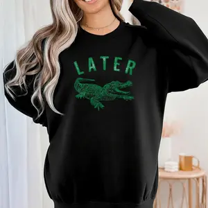 Men’s Crewneck Sweatshirt – Casual Pullover, No Hood, Fall/Winter Streetwear Top