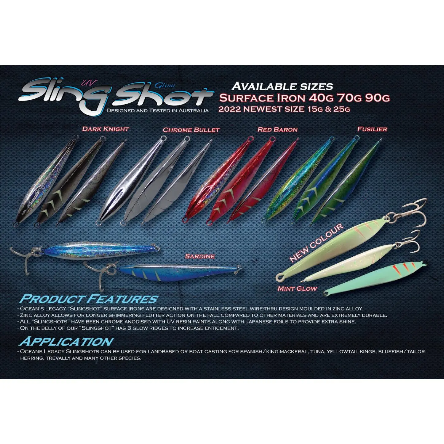 Ocean's Legacy Sling Shot Casting Jig