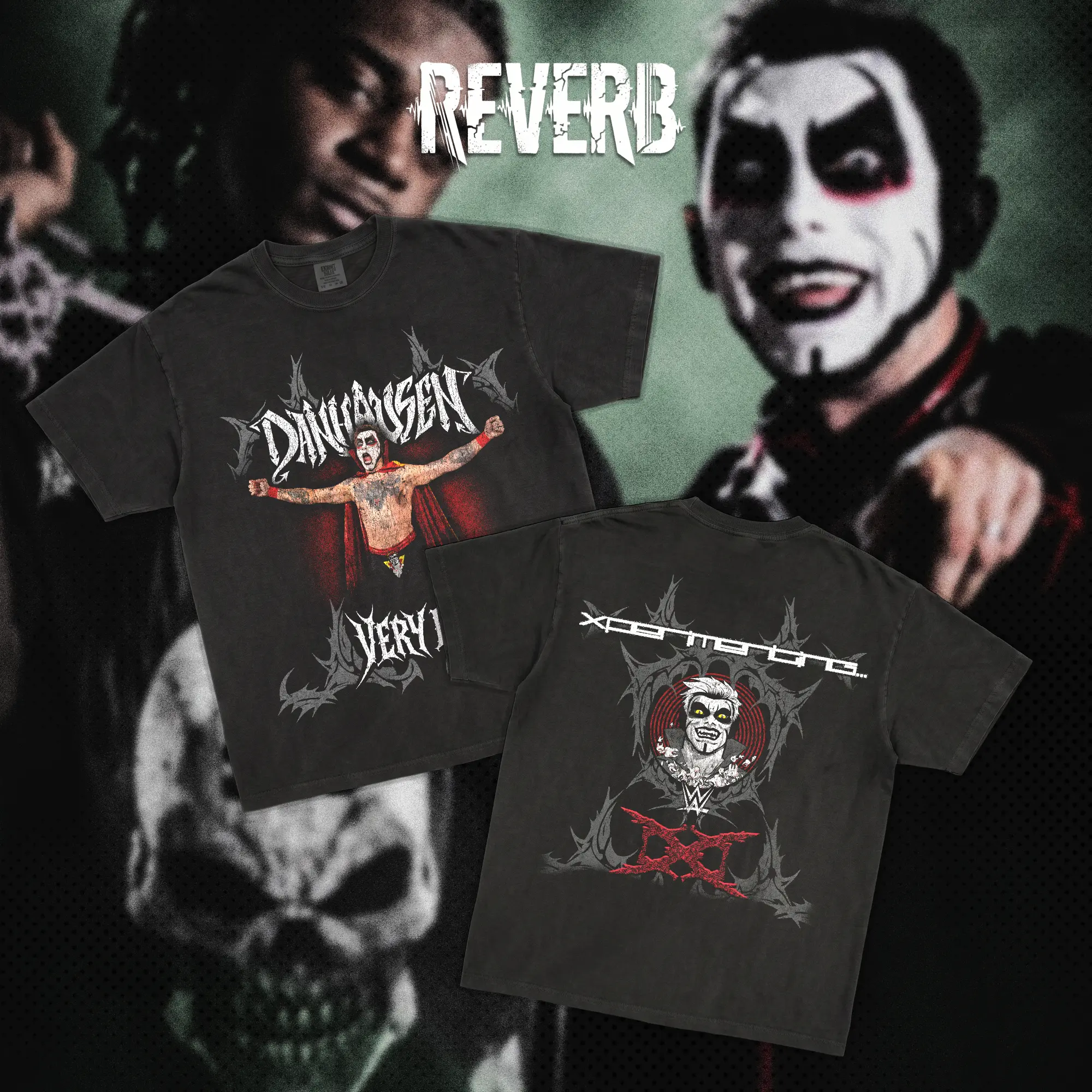 [REVERB] WWE x Ken Carson Danhausen Graphic T-Shirt, Vintage Wrestling Rap Tee, Opium Streetwear Shirt, Unisex Hip Hop Fan Gift