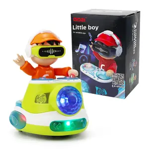 Holiday Promotion Creative Cool DJ Toy, 1 Pack Dancing DJ Toy with Lights and Sounds, Music Glowing, Creative Cool DJ Toy, Fun Children's DJ Toy, Boys and Girls Birthday Gift, Exquisite Gift Box