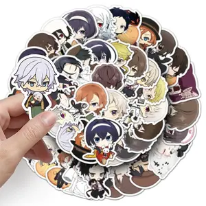 10/30/50pcs Cute Bungou Stray Dogs Anime Stickers Cool Cartoon Decals DIY Phone Bike Car Waterproof Kids Manga Sticker Toys