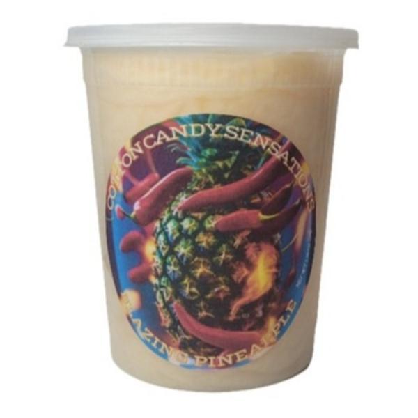 Hot! Hot! Hot! Blazing Pineapple Gourmet Cotton Candy - Cotton Candy Sensations 200+ Flavors