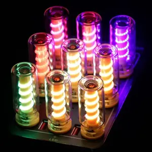 New Upgrade Car USB Night Light Touch Dimmable LED Filament Lamp Portable Lighting Plug and Play Decorative Atmosphere Light for Car Bedroom