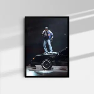 Gnx Album Cover Poster - Vintage Rapper Wall Art Print