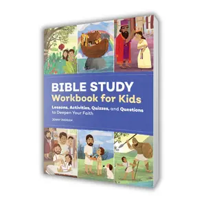 Bible Study Workbook for Kids (Ages 8–12) – 52 Weekly Christian Lessons, Activities & Quizzes