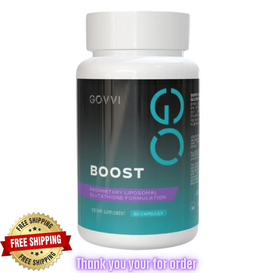 GOVVI BOOST Liposomal Glutathione 1500mg 90 Capsules Antioxidant Immune Support Detox USA Made Enhanced Absorption - TikTok Shop GOVVI BOOST Liposomal Glutathione 1500mg 90 Capsules Antioxidant Immune Support Detox USA Made Enhanced Absorption - TikTok Shop