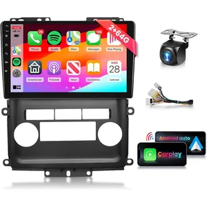 2G+64G Car Radio for Nissan Frontier 2009-2012 with Wireless Carplay Android Auto,HiFi/16 EQ,Mirrorlink,9inch HD IPS Touch Screen Bluetooth FM RDS GPS WiFi SWC + AHD Bakcup Camera