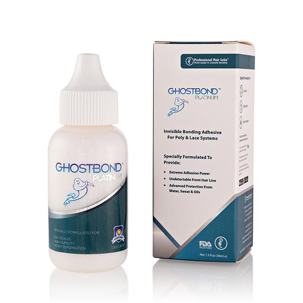 GHOSTBOND Platinum Wig Glue | High-Temperature Resistance | Undetectable Front Hairline | Water Resistant | For Lace and Poly Wigs & Hair Systems
