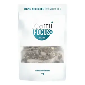 Teami Focus Tea Blend - Refreshingly Mint Flavor
