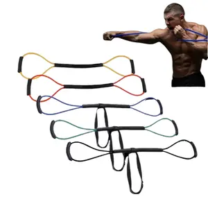 Boxing Resistance Band - Fast Boxing and Strength - Boxing Training Gear - Full Body Cardio Workout - Ultra Portable and Lightweight - Weight Range 15lbs to 35lbs - Home Gym Fitness Kit