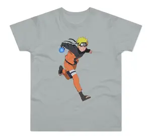 Single Jersey Men's T-shirt with anime Naruto