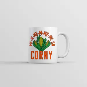Me so Corny Mug Funny Sarcastic Novelty Coffee Cup - 11oz Funny Coffee Mugs Ceramic Printed Drinkware Cup