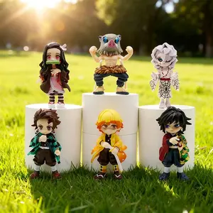 Anime Hero Figure Set, Inosuke & Tanjiro Characters Handmade Figurines, Perfect Collection Gift & Display Piece