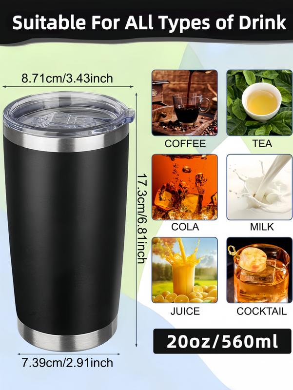 LMMAKE 20oz Tumbler Stainless Steel Tumbler Cup with Lid Vacuum Insulated Double Wall Travel Mug, Durable Powder Coated Travel Coffee Tumbler Mug for Hot & Cold Drinks, 1 Pack