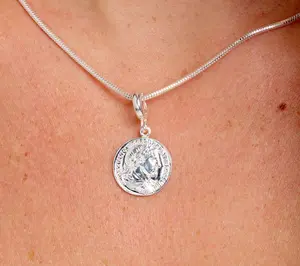 UltraFine 950 Silver Motif Enhancer Charm